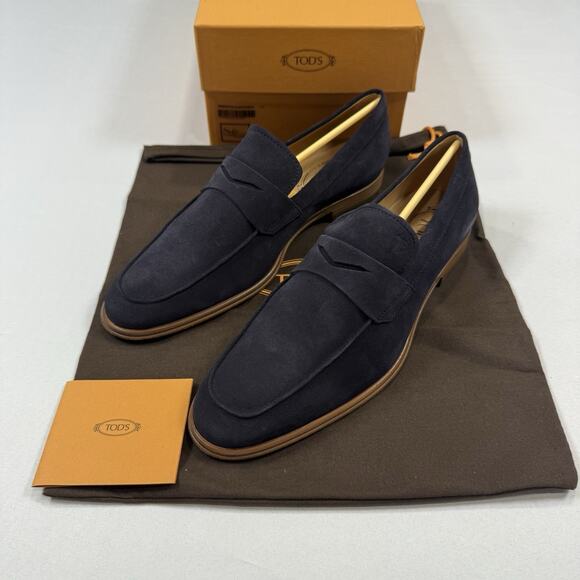 Tod’s PANTOFOLE SUEDE PENNY Loafer Size 7.5UK/9US New In Box MSRP $895 main image 8